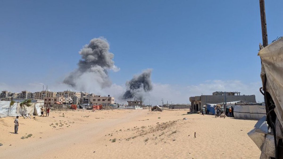 سلاح الجو الصهيوني يهاجم جامعة القدس المفتوحة.