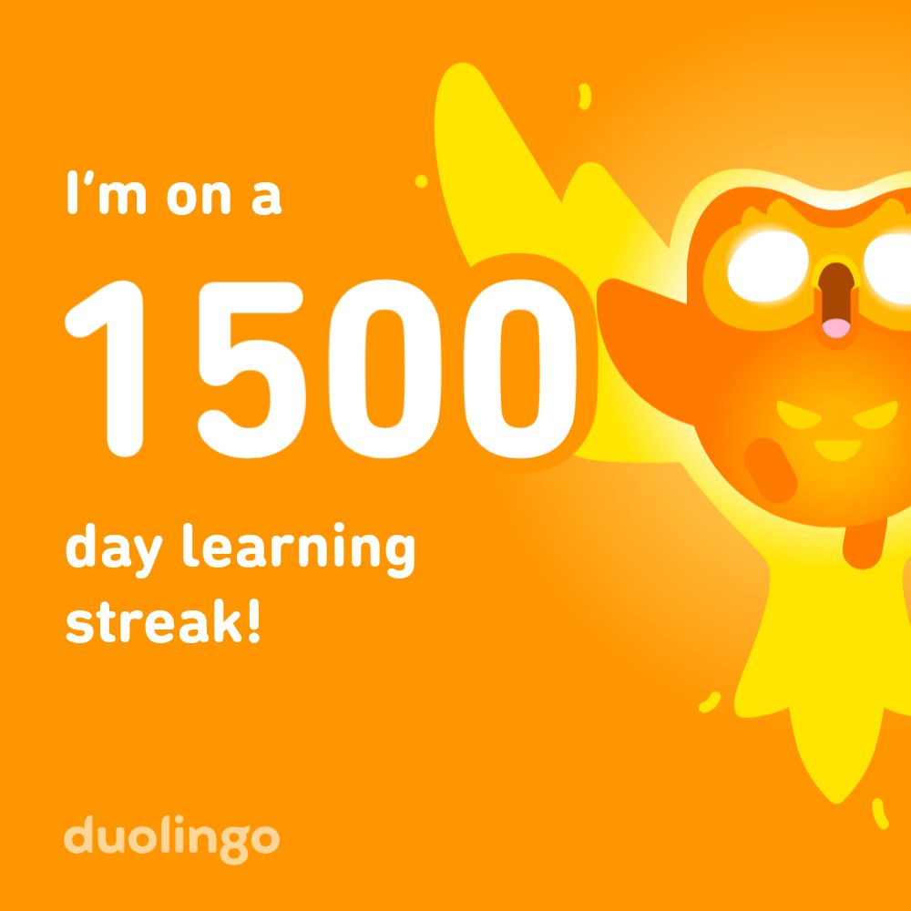 I'm learning Dutch and French, you could learn a language with me for free! <a href="/duolingoUK/">Duolingo 🇬🇧</a> is fun, and proven to work. Here’s my invite link: invite.duolingo.com/BDHTZTB5CWWKT7…