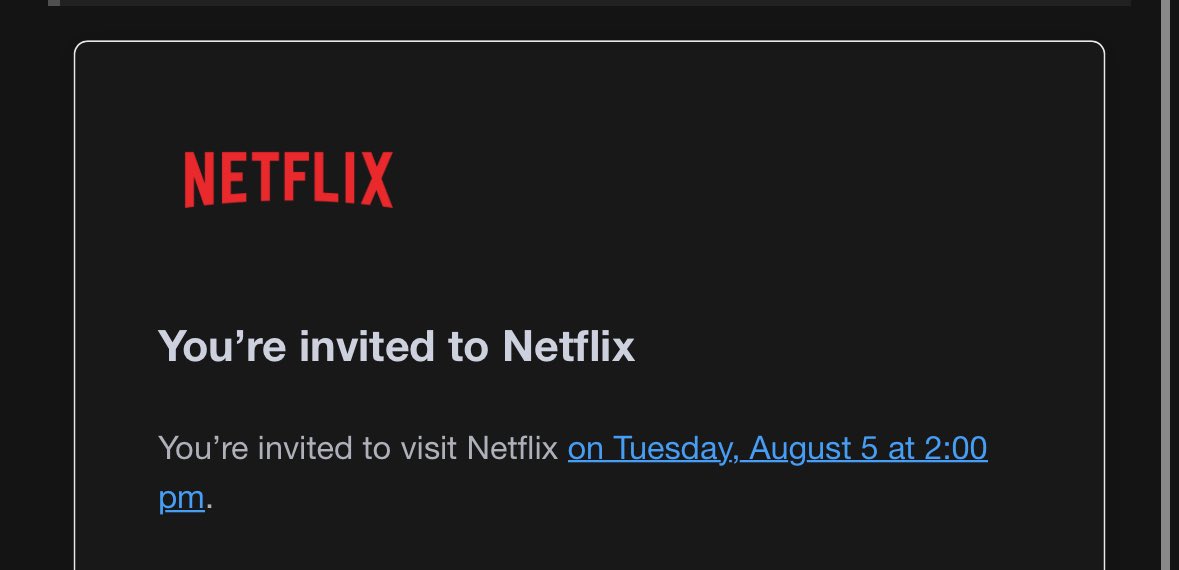 mattdanll's tweet photo. Demain visite chez Netflix la team https://t.co/UXYvWyMYqF