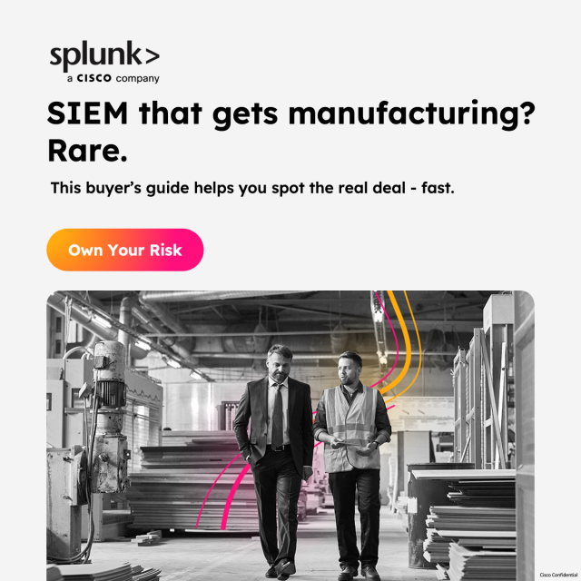 Your factory’s weak link? OT security. Attackers are already exploiting it. The SIEM Buyer’s Guide shows how to lock it down. → Close the gaps. #SmartManufacturing #SIEM #CyberSecurity bit.ly/3UdrpQB