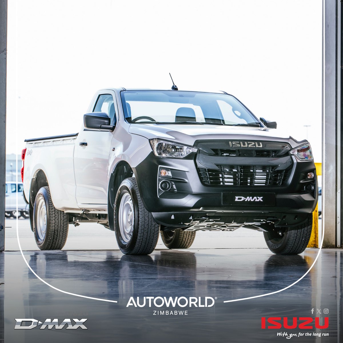 💪 Rugged. Reliable. Ready for Work.
The ISUZU D-MAX Single Cab is built to graft. From farm fields to construction sites, it’s the ultimate partner for your business. 📲 Chat to us → wa.me/263775463762
#IsuzuDmax #SingleCabStrong #WorkhorseReady #AutoworldZim