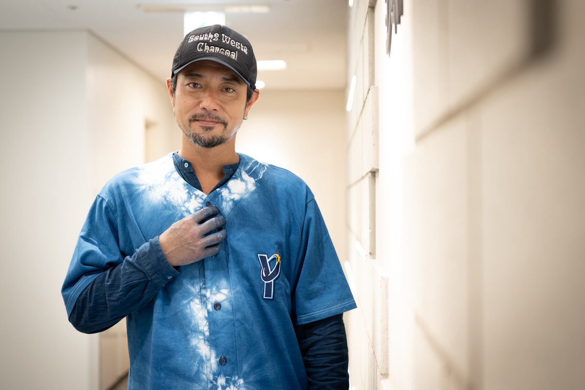 藍左師 守谷玲太（Reita MORIYA）さんの手で生み出された藍染ベース