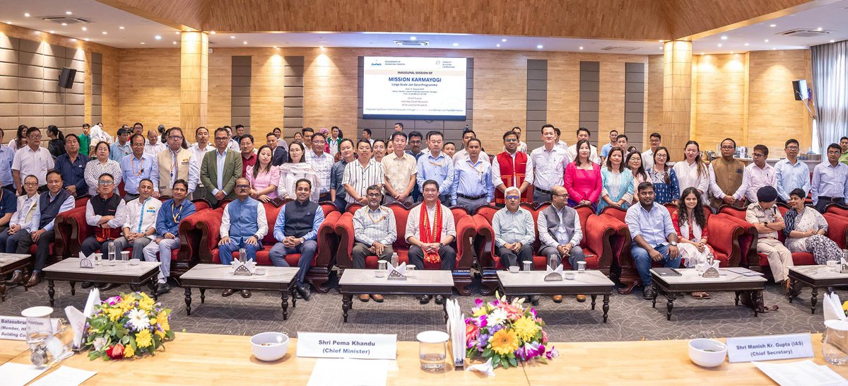 Mission Karmayogi a movement, not mere training programme: Arunachal CM Khandu arunachalobserver.org/2025/08/05/mis…
