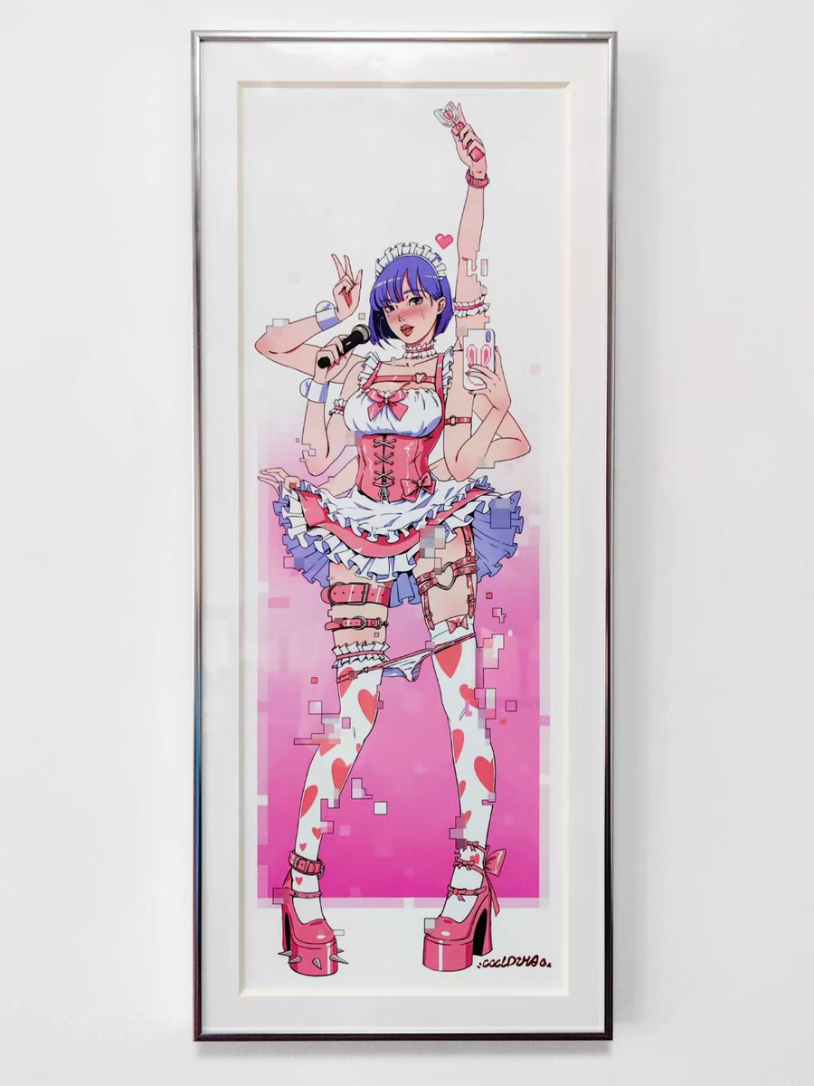 ooooldzhao's tweet photo. 数码宝贝number baby
随着脑机接口的成熟和ai技术机器人技术的发展，未来肯定会出现女友机器人，当一个能完美匹配你所有生活习惯性格性癖的另一半出现时，现实中的情感还有意义么？没有争执吵架不满愤怒的爱情还算不算爱情？
#艺术 #绘画 #插画 #脑机接口 #AI女友 https://t.co/VTJOvaclyI