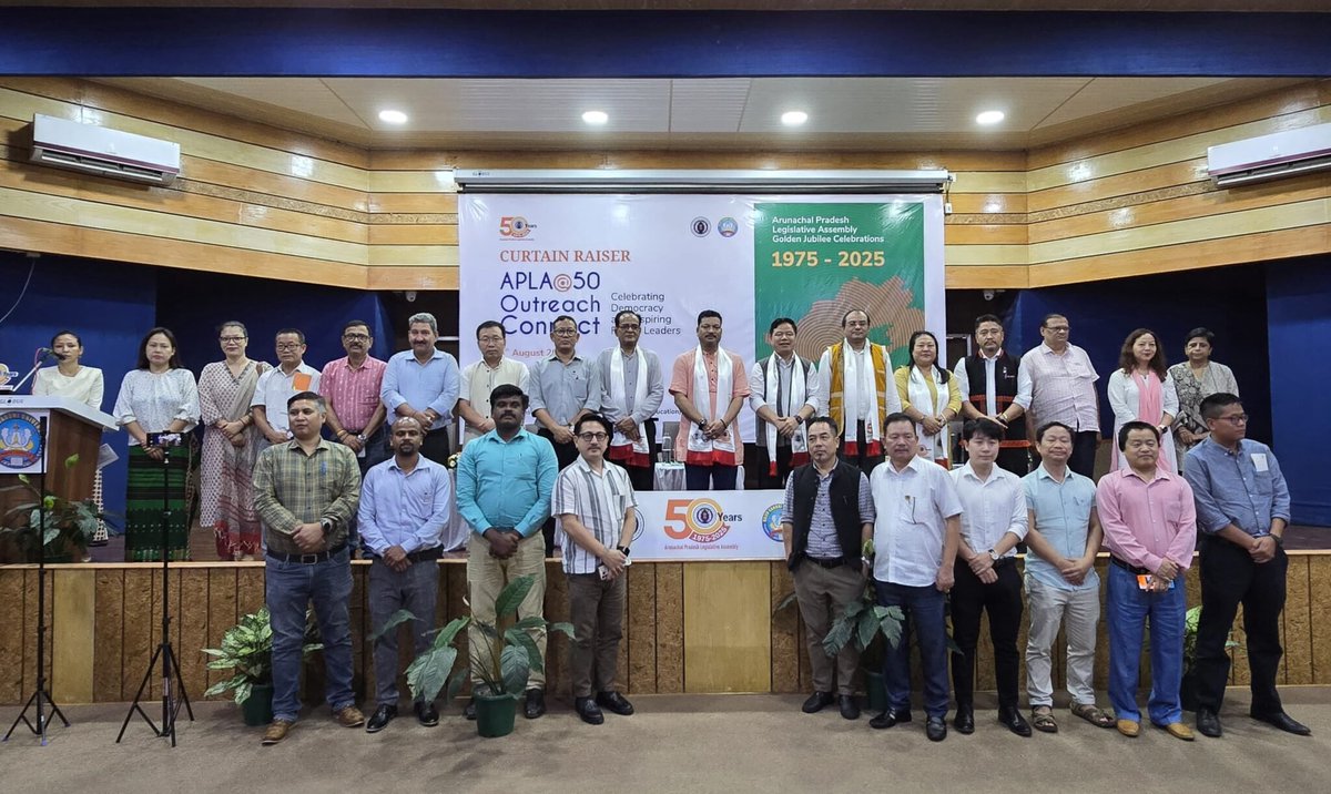RGU hosts APLA@50 Outreach Connect Prog | Balance constitutional rights with duties: Pongte arunachalobserver.org/2025/08/05/rgu…