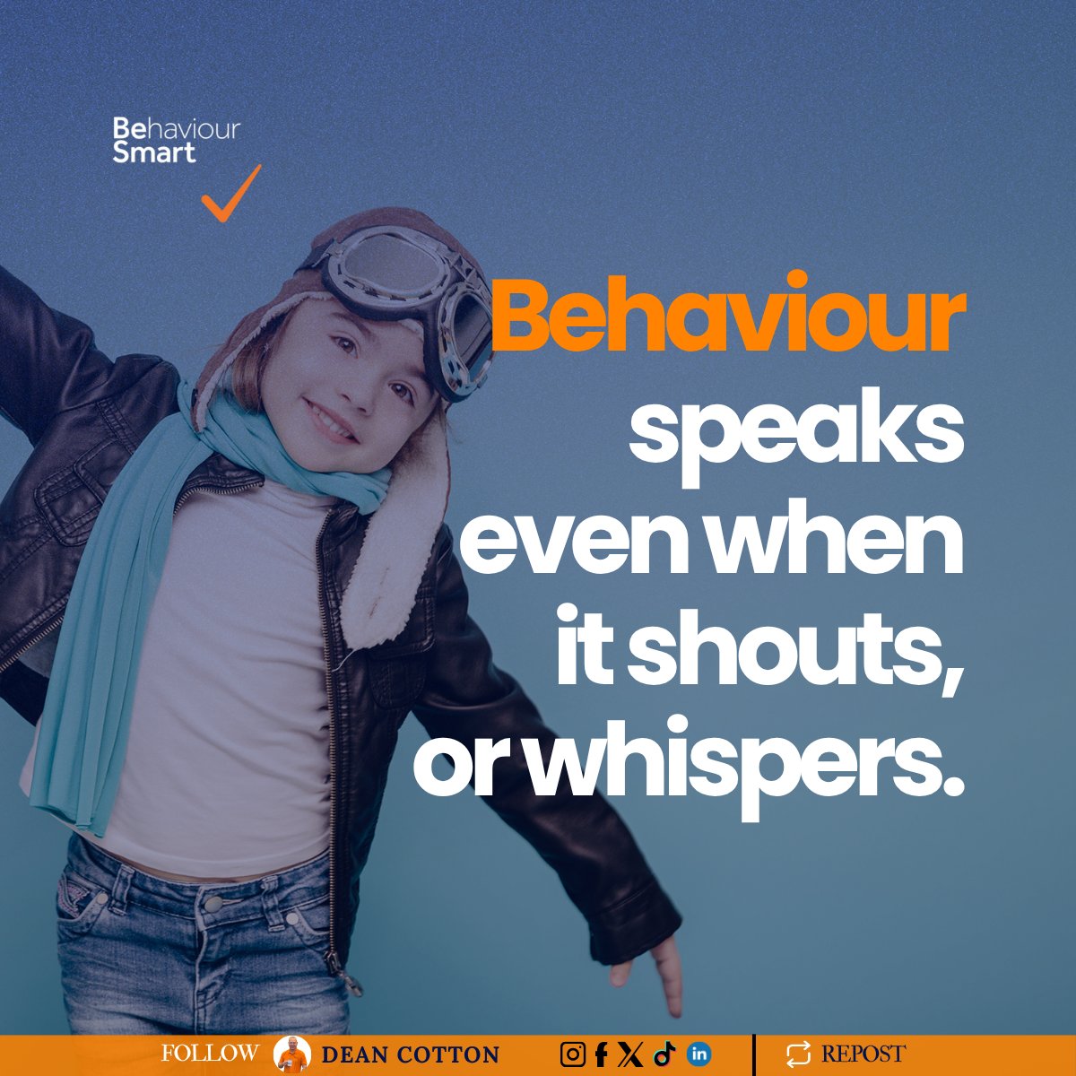 Every meltdown.
Every withdrawal.
Every slammed door.
Not “bad behaviour” but a message.
Behaviour isn’t the problem. It’s a clue.

Let’s meet students with curiosity, not control.
#BehaviourIsCommunication #TraumaInformed #Inclusion #BehaviourSmart