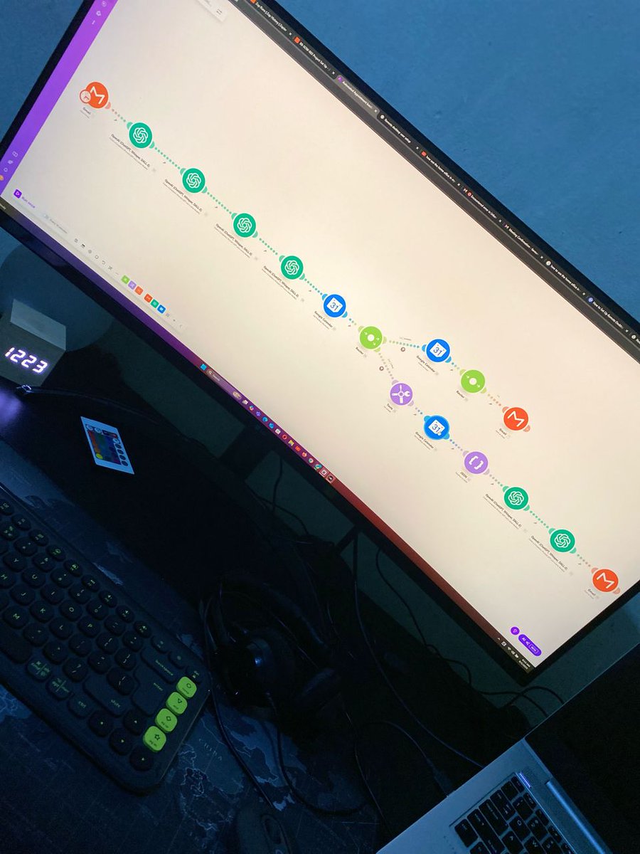 favoritetechgal's tweet image. Client: I want a system that identifies meeting requests via mail, and schedules appointments, &amp;amp; if the slot is filled, suggest 3 alternative date &amp;amp; time to the prospect.

Me: say no more 🤝

Automated Appointment Booking System.