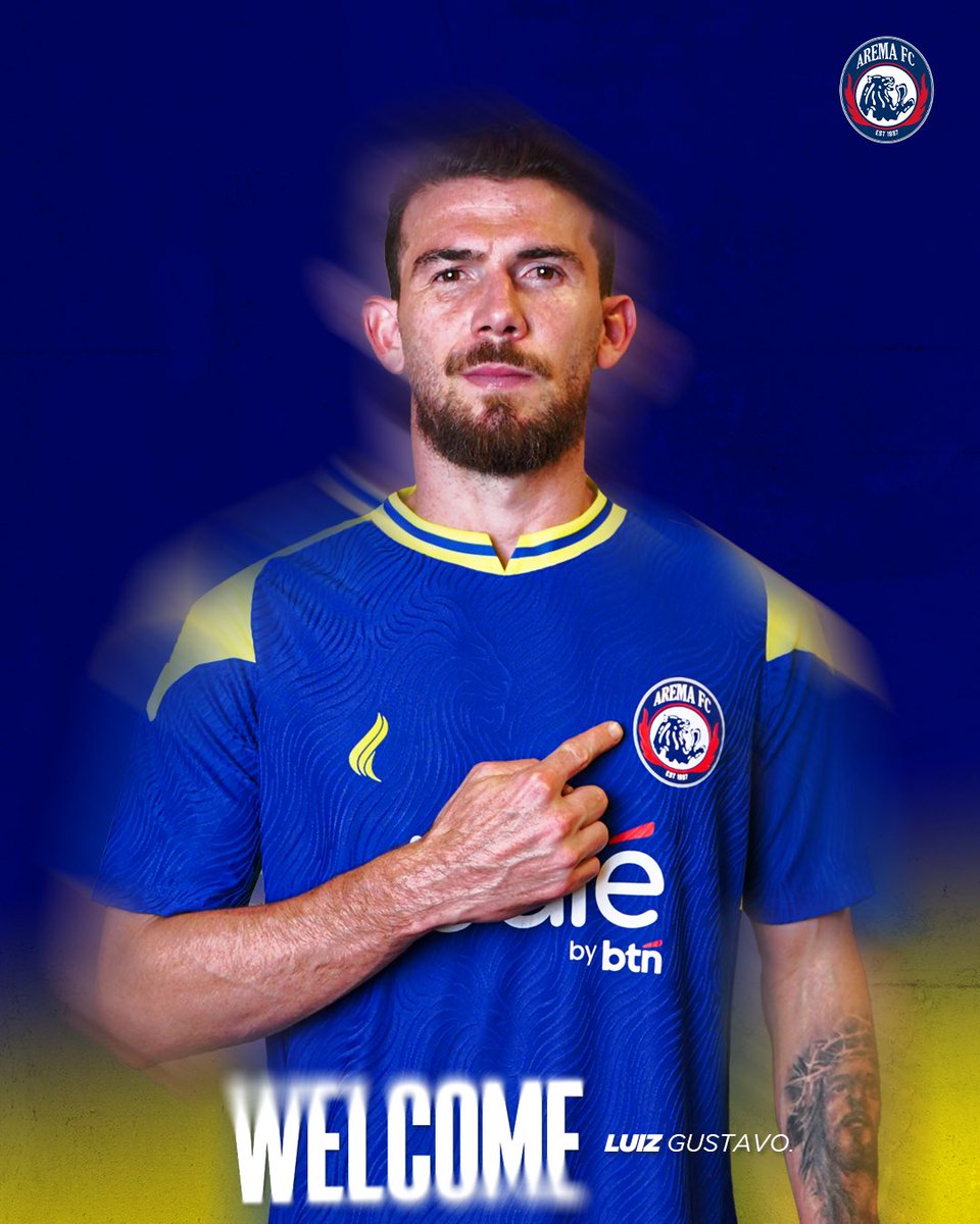 Arema FC (@aremafcofficial) on Twitter photo ๐๐๐ฅ๐๐ฆ๐๐ญ ๐๐๐ญ๐๐ง๐ ๐๐ฎ๐ข๐ณ๐ฆ๐ง๐ท
Arema FC melengakapi kebutuhan pemain asing musim ini dengan mendatangkan bek tengah asal Brazil, Luiz Gustavo Tavares.
Time to be a Lion! ๐ฆโ๐
#AremaFC #Aremania #SalamSatuJiwa #BersinergiDalamSatuJiwa #welcomewelcome ๐๐๐ฅ๐๐ฆ๐๐ญ ๐๐๐ญ๐๐ง๐ ๐๐ฎ๐ข๐ณ๐ฆ๐ง๐ท
Arema FC melengakapi kebutuhan pemain asing musim ini dengan mendatangkan bek tengah asal Brazil, Luiz Gustavo Tavares.
Time to be a Lion! ๐ฆโ๐
#AremaFC #Aremania #SalamSatuJiwa #BersinergiDalamSatuJiwa #welcomewelcome