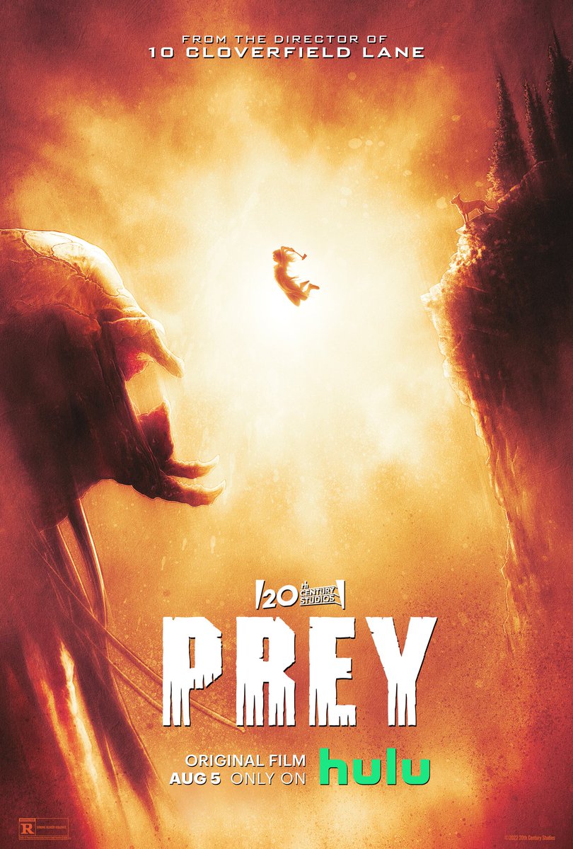 Today we celebrate the 3rd anniversary of the release of Prey! Debuting August 5th 2022, #PreyMovie was the most watched premiere on Hulu at the time of release &amp; was nominated for 6 Emmys, winning for Outstanding Sound Editing, making it the first #Predator film to win an Emmy.