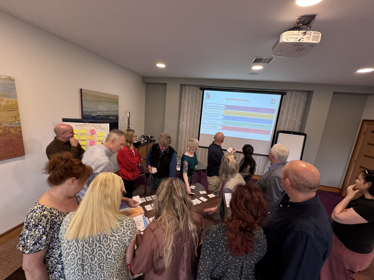 #Ireland is experiencing more frequent and intense extreme weather due to climate change. Combined with geopolitical shifts, pushed the <a href="/irishredcross/">Irish Red Cross</a> to strengthen its preparedness.

Grateful for the chance to support their efforts through the PER approach with <a href="/SuperKrysty/">Krystell Santamaria M.</a>