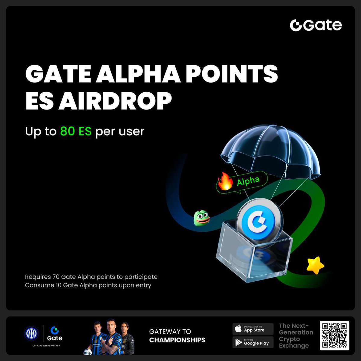 Gate Alpha Points Airdrop Phase 2: ES Claim is LIVE

Claim 80 ES tokens with just 70+ Alpha Points. Join the Eclipse revolution Ethereum first Solana VM Layer 2, backed by top VCs. First-come, first-served.

Details:
• Reward: 80 ES per user (10 points used)
• Claim Window: Aug