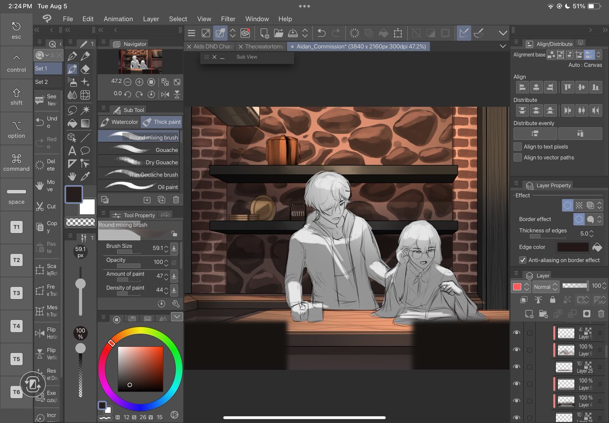 alds_illust's tweet photo. Commission wip! ✨ https://t.co/bwW3I0uvMi