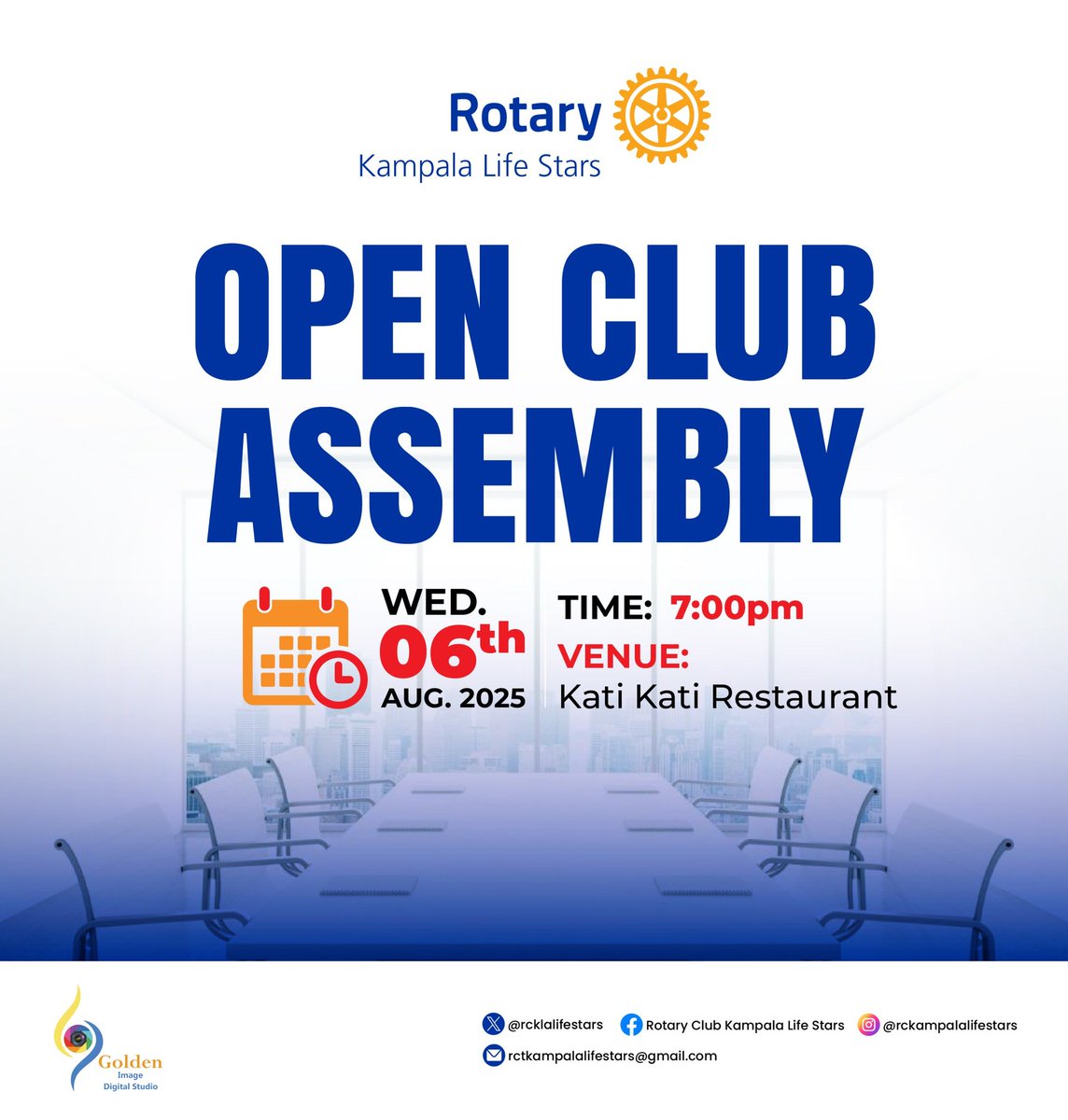 Reviewing our progress and celebrating successes. Join us Tommorow for our open club assembly