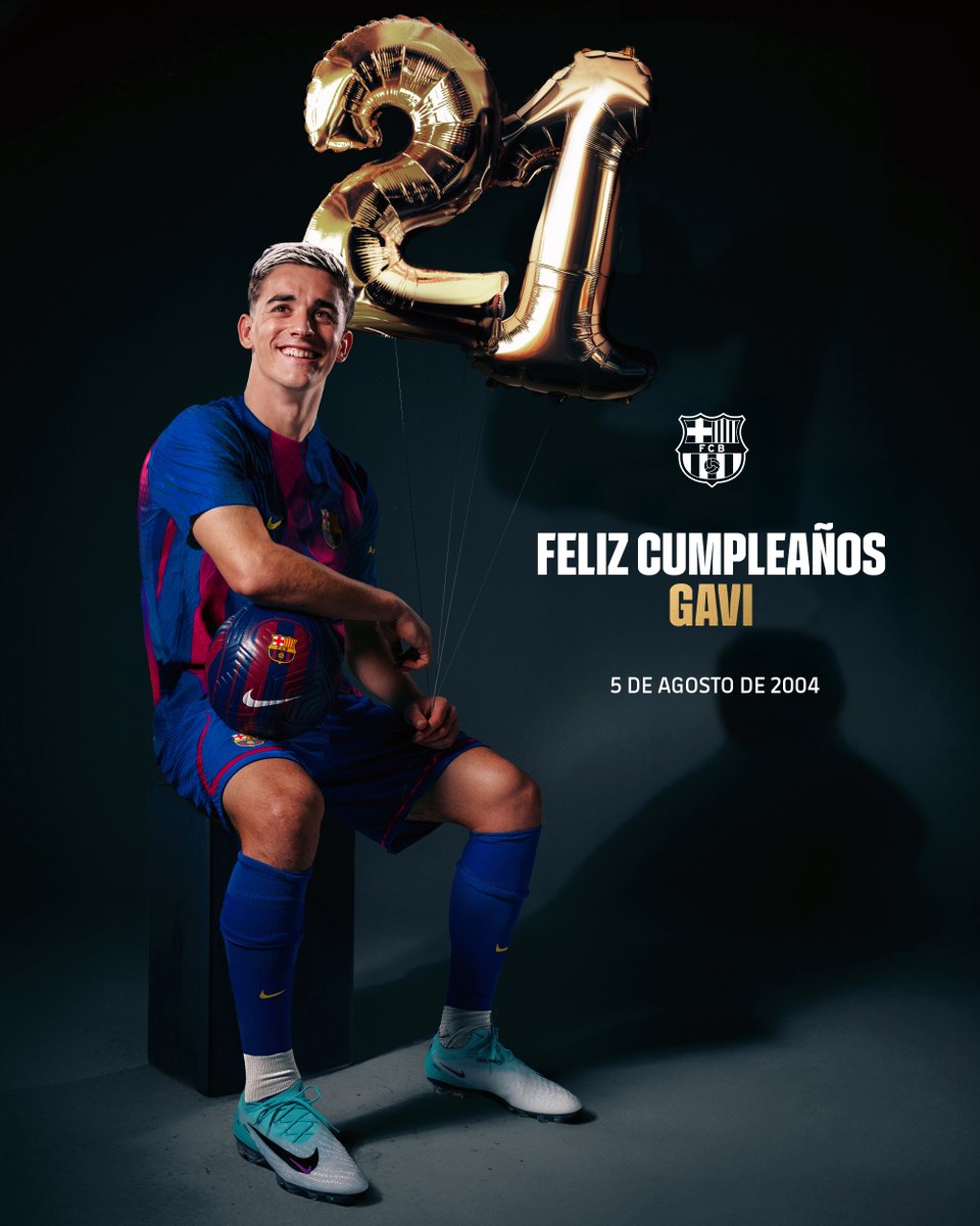 ¡Feliz cumpleaños, Gavi! 🎂