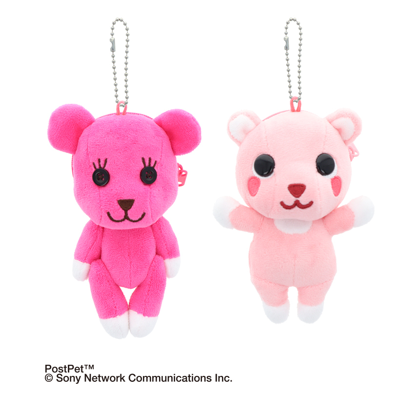 ニュース】平成に一世を風靡した“ピンクのクマ”のぬいぐるみ巾着や