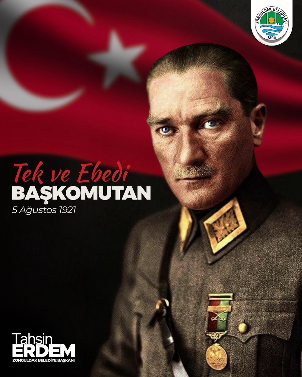 Cumhuriyetimizin kurucusu, eşsiz liderimiz Gazi Mustafa Kemal Atatürk’e, 5 Ağustos 1921 tarihinde Türkiye Büyük Millet Meclisi tarafından verilen Başkomutanlık yetkisi, milletimizin bağımsızlık ve özgürlük yürüyüşünün dönüm noktalarından biri olmuştur.
Bugün, bağımsızlığımızı,