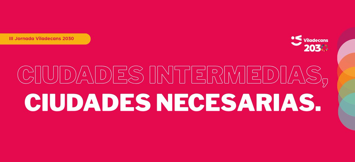 Red Innpulso (@redinnpulso) on Twitter photo 📣 <a href="/ViladecansTweet/">AjuntamentViladecans</a> organiza la III Jornada Viladecans 2030 bajo el lema de "Ciudades intermedias, ciudades necesarias".
📅 15/10/2025 | 9:00 h a 14:45 h
📍 Cúbic, Viladecans
Un espacio para compartir estrategias, aprendizajes y respuestas de las ciudades intermedias ante 👇 📣 <a href="/ViladecansTweet/">AjuntamentViladecans</a> organiza la III Jornada Viladecans 2030 bajo el lema de "Ciudades intermedias, ciudades necesarias".
📅 15/10/2025 | 9:00 h a 14:45 h
📍 Cúbic, Viladecans
Un espacio para compartir estrategias, aprendizajes y respuestas de las ciudades intermedias ante 👇