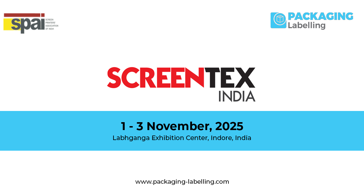 Packaging Labelling (@packaginglabel) on Twitter photo ๐จ ScreenTex Indore 2025 is coming!
๐๏ธ 1 November - 3 November, 2025 | ๐ Labhganga Exhibition Center, Indore, India
Explore the best in screen, textile & digital printing tech ๐จ๏ธโจ
๐ packaging-labelling.com/events/screentโฆ
#ScreenTex2025 #TextilePrinting #ScreenPrintingIndia #PrintExpo ๐จ ScreenTex Indore 2025 is coming!
๐๏ธ 1 November - 3 November, 2025 | ๐ Labhganga Exhibition Center, Indore, India
Explore the best in screen, textile & digital printing tech ๐จ๏ธโจ
๐ packaging-labelling.com/events/screentโฆ
#ScreenTex2025 #TextilePrinting #ScreenPrintingIndia #PrintExpo