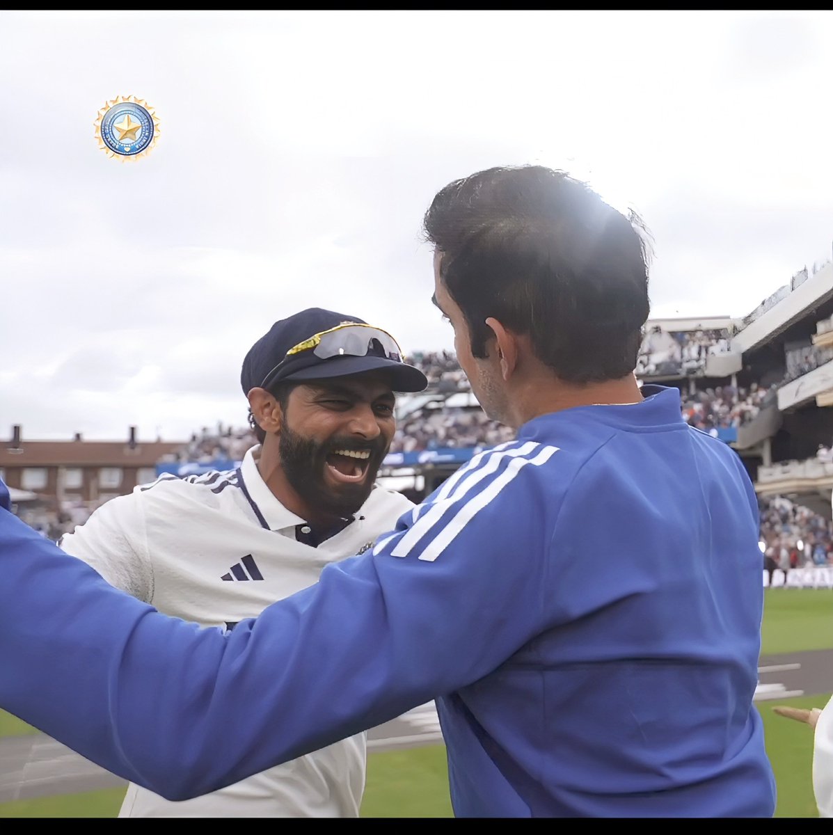 offpacedelivery's tweet image. When Gautam Gambhir became head coach of India , I didn’t think there would be such a good bond between Gambhir and Ravindra Jadeja. ❤️
#ENGvIND
#ENGvINDTest