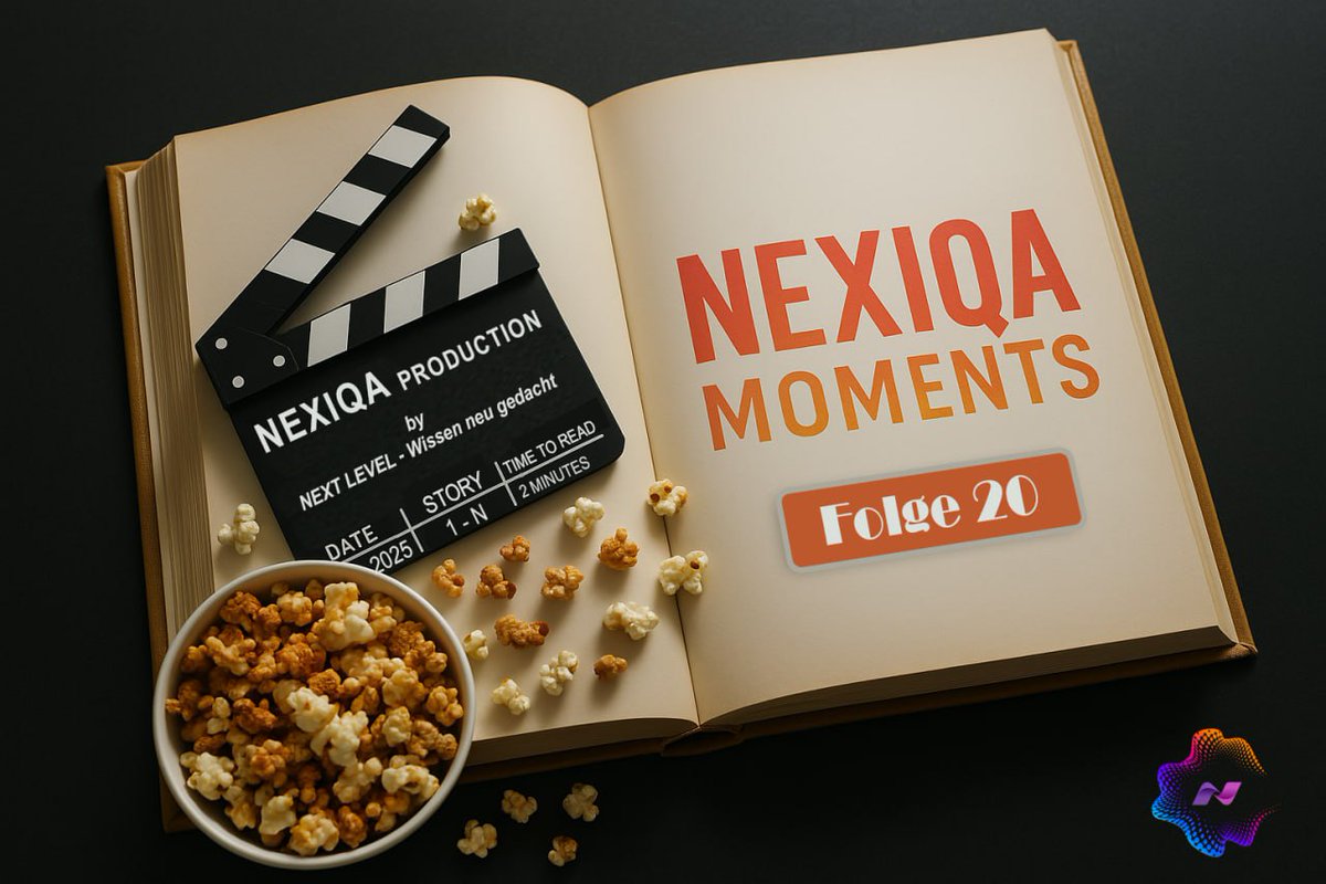 🎬 Eine neue MOMENTS ist da!

Geschichten, wie sie das Leben schreibt. Momente, die berühren. Gedanken, die bleiben.
Und mittendrin: NEXIQA, als Impuls zur Klarheit.

📚Folge 20: 
"MC MacroMind – der Mann, der Kalorien rechnen konnte. Nur nicht den Menschen....."

"...Sie nannten