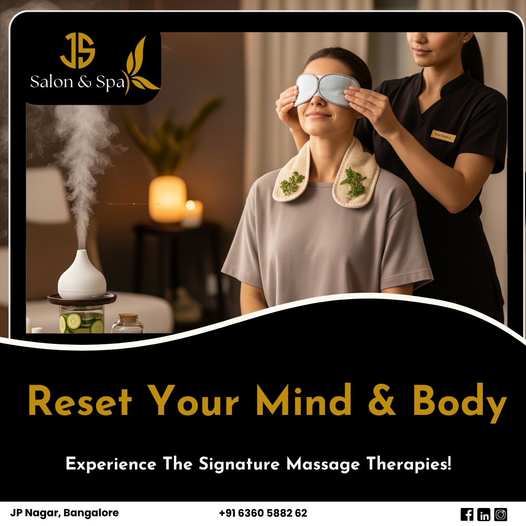 JSsalonSpa86968's tweet image. Reset Your Mind &amp;amp; Body at JS Salon &amp;amp; Spa, JP Nagar 4th Phase, Bangalore

#SpaNearMe #SpaNearByMe #BestSpaInBangalore #BodyMassageNearMe #JPNagarSpa #JSSalonAndSpa #MindBodyReset #RelaxRefreshRecharge