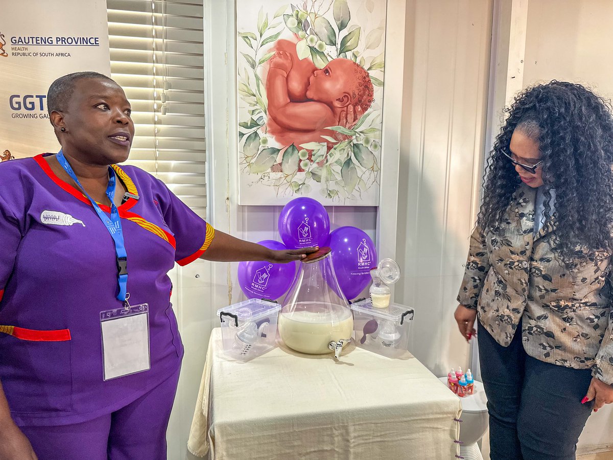Gauteng Health (@gautenghealth) on Twitter photo 🌟 The launch of the extended lactation centre at Chris <a href="/HaniAcademic/">Chris Hani Baragwanath Academic Hospital</a> Hospital will promote exclusive breastfeeding🍼, support maternal & infant health, and ensure safe, dignified spaces for moms to express milk for premature and ill newborns in neonatal care. #BreastfeedingWeek 🌟 The launch of the extended lactation centre at Chris <a href="/HaniAcademic/">Chris Hani Baragwanath Academic Hospital</a> Hospital will promote exclusive breastfeeding🍼, support maternal & infant health, and ensure safe, dignified spaces for moms to express milk for premature and ill newborns in neonatal care. #BreastfeedingWeek
