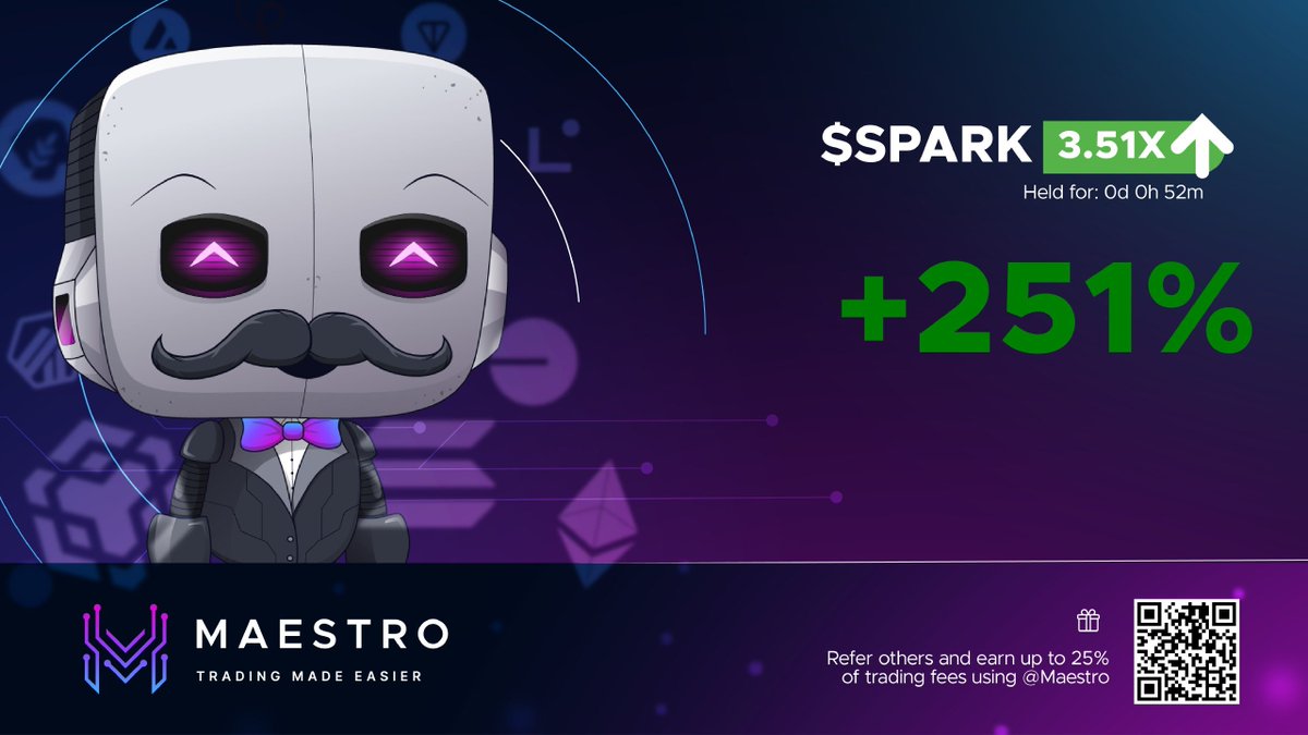 xxl_uranus's tweet image. Boom! My xAI bot struck gold again! $SPARK (5zCETicUCJqJ5Z3wbfFPZqtSpHPYqnggs1wX7ZRpump) caught at 469k, now blasting to 2.1M with 4 whales cheering!  

Time to pop the champagne and ride this rocket!  #SPARK #CryptoBot #xAI #WinningVibes