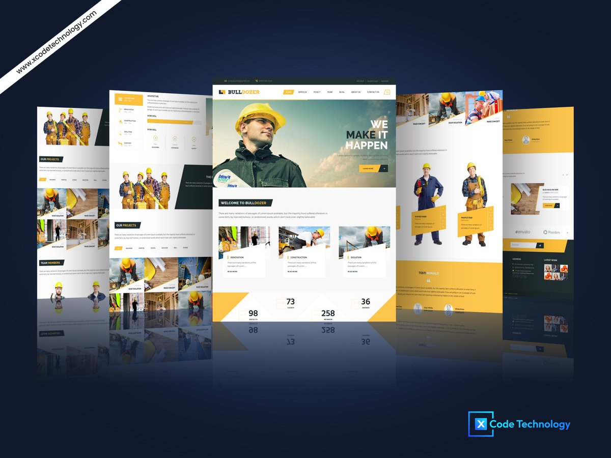 XCodeTechnology's tweet image. Your construction builds cities.
Your website should build trust.

We designed a modern, high-performing site for a Dubai-based construction company

Need the same for yours?
Let’s build: xcodetechnology.com

#constructioncompany #webdesign #dubaiwebdesign #contractorsite