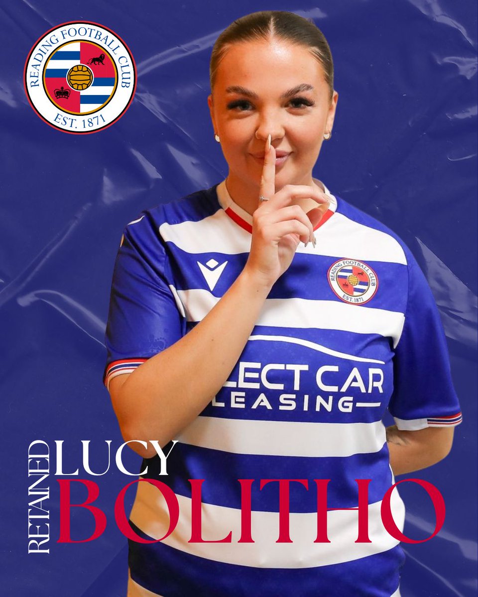 💙 BOLITHO STAYS 💙

We’re pleased to confirm that Lucy Bolitho has been retained for the upcoming 2025/26 season!

Our 2024/25 Player of the Season continues in blue and white 👊⚽