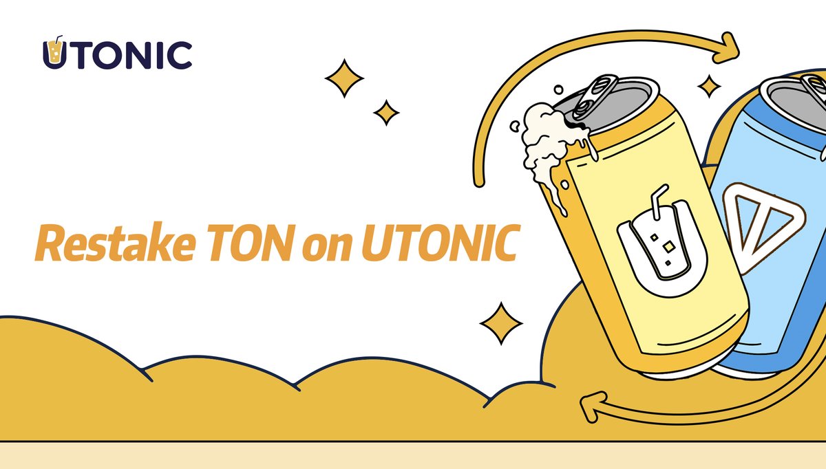 Restake TON on UTONIC 🔁

Whether you're holding native $TON or Liquid Staking Tokens (LSTs) from <a href="/bemo_fi/">bemo</a> and <a href="/tonstakers/">Tonstakers | TON Liquid Staking</a>,UTONIC supports both seamlessly.

✨ Native TON? Stake it directly into UTONIC
💧 LSTs? Deposit and boost your rewards even further