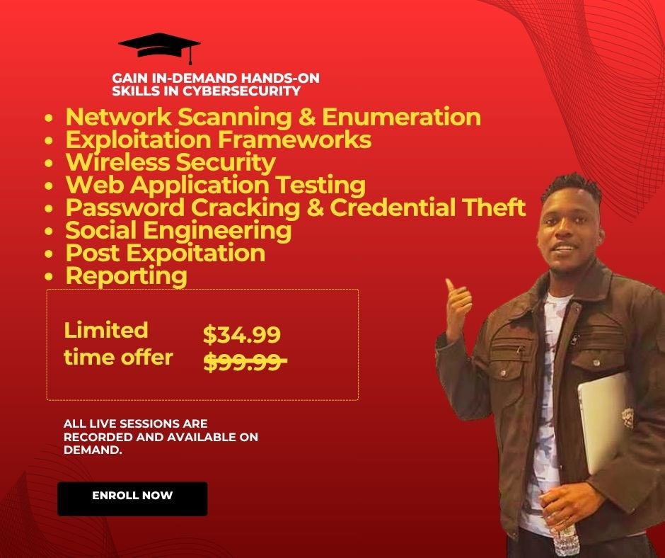 I don’t run regular mentorship or cybersecurity classes — I run tactical training.

Hiring in cybersecurity is heating up especially in GRC.

Companies are not just looking for tech skills anymore. They need people who can think, plan, and protect their systems strategically.

✅