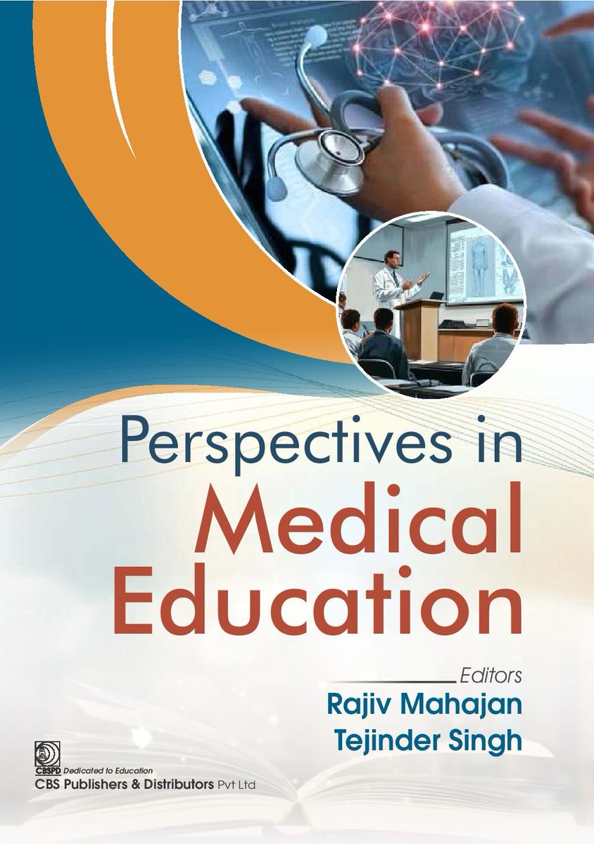 Book Review: Perspectives in Medical Education, 1st edition

"it is important to create a positive educational environment to promote a dynamic learning culture to encourage students to learn self­care and in turn care for peers and society"

rhime.in/ojs/index.php/…

#MedEd