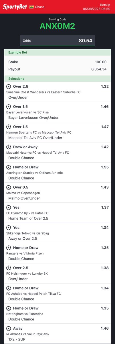 footycoverage90's tweet photo. 80+ odds for the day🍏🤯

Congratulations in advance 🎉 https://t.co/XQMtYoSL41