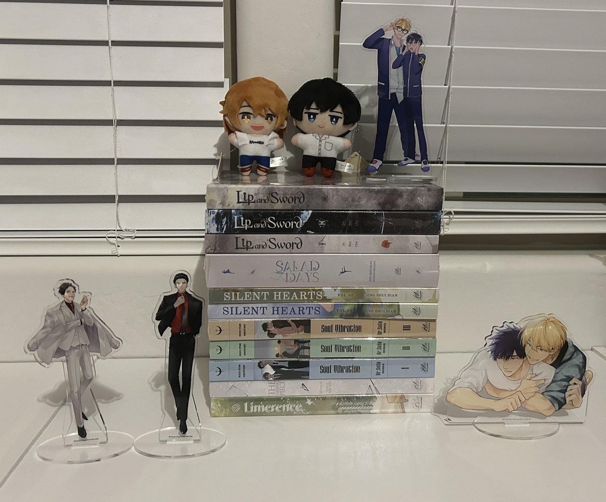 And two orders from <a href="/yiggybean/">Yiggybean Books + Gifts</a> later… #danmei #bl
