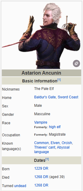 Wait, hold on, just a minute?! Did Cazador turn Astarion before he killed Vellioth?! Or am I not understanding the way the calendar works?!