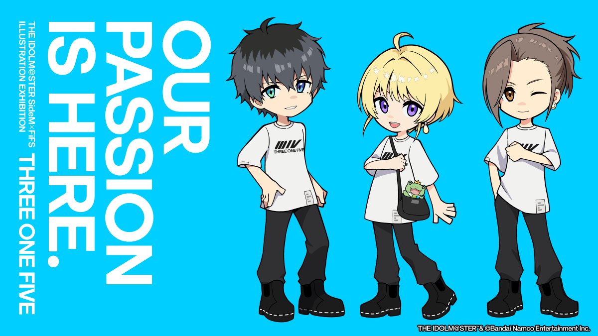 ◢◤ 開催まであと2日！◢◤ アイドルマスター SideM × FiFSイラスト展