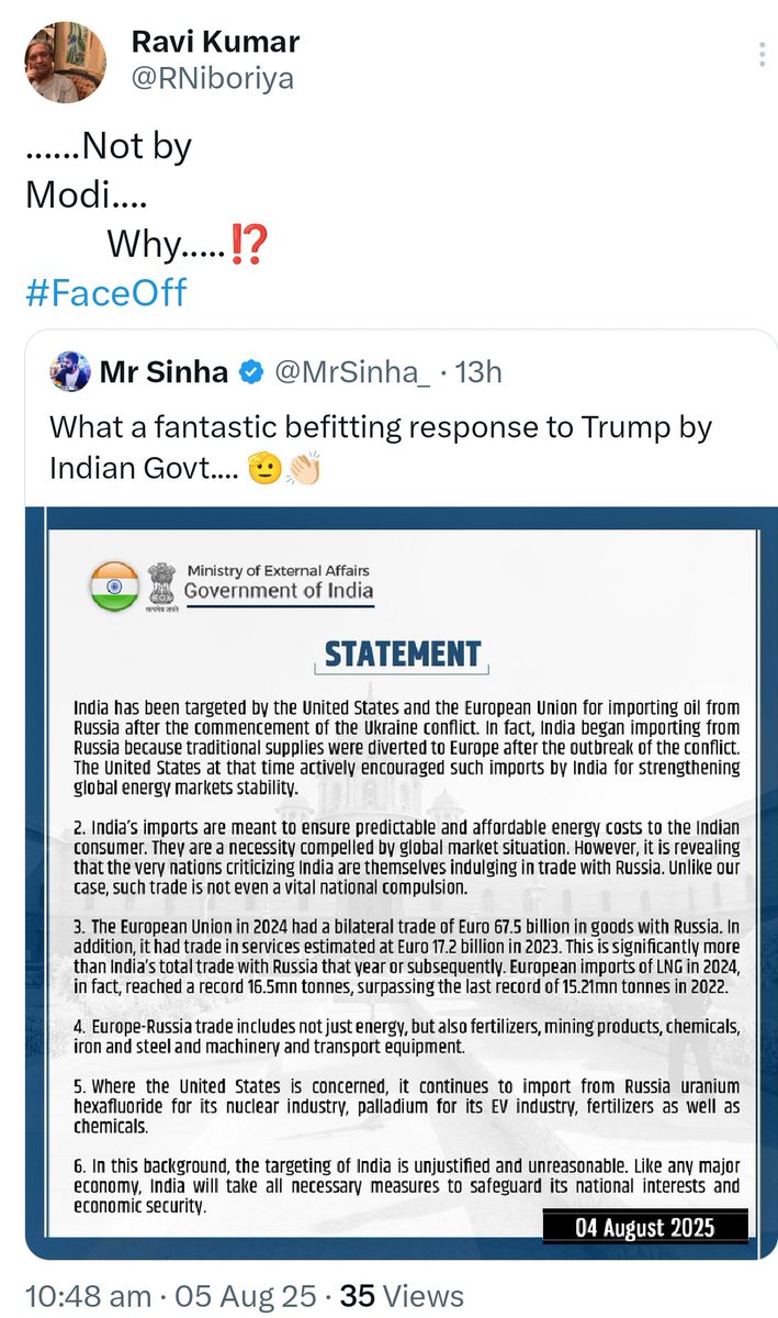 RNiboriya's tweet image. Same point 
...... #sametime