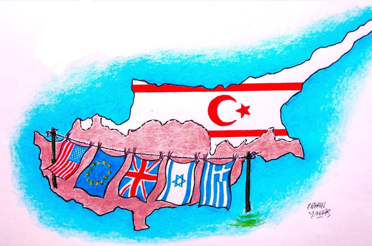 Siz bi taraf biz bi taraf.. 

Kıbrıs Türktür Türk Kalacak..