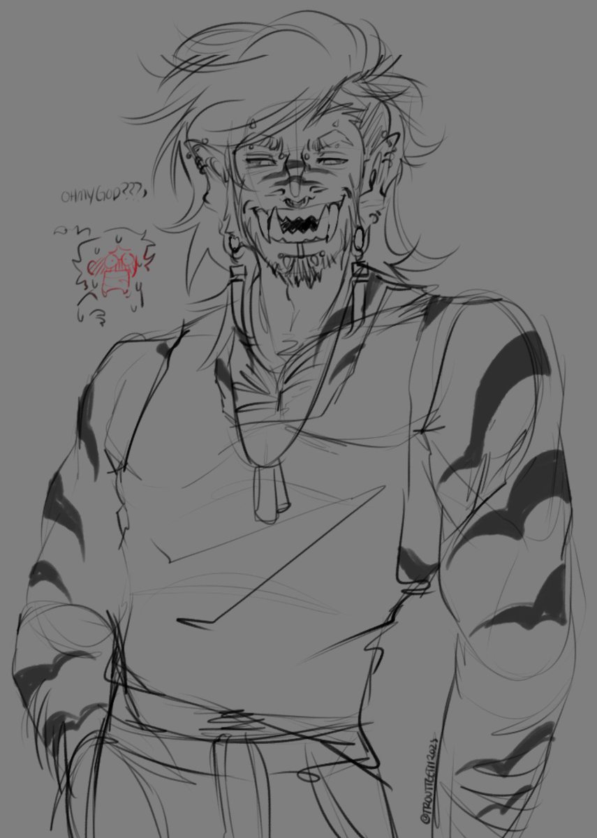 ?????okay calm down man #oc