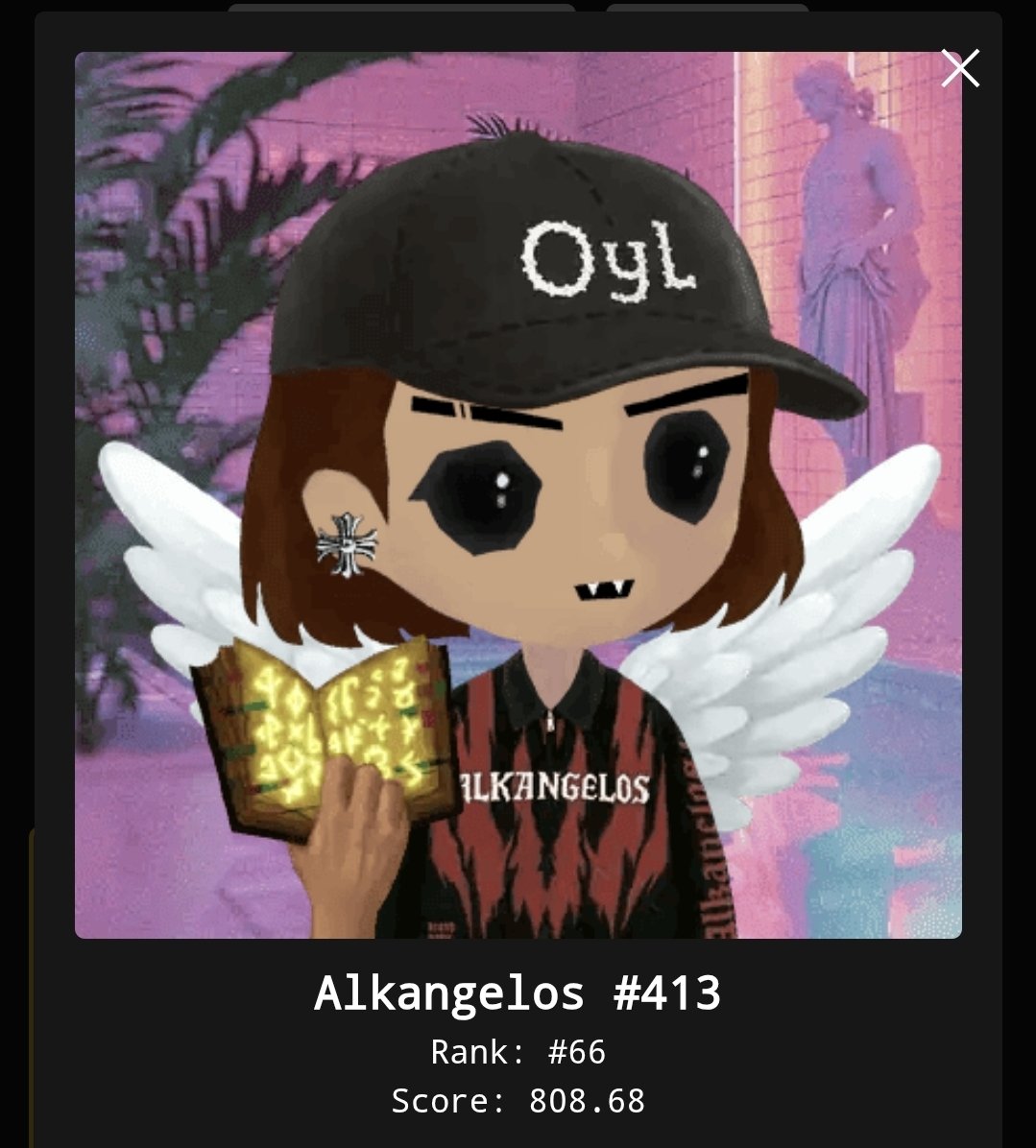 Minted rank #66 <a href="/alkangelos/">Alkangelos</a>