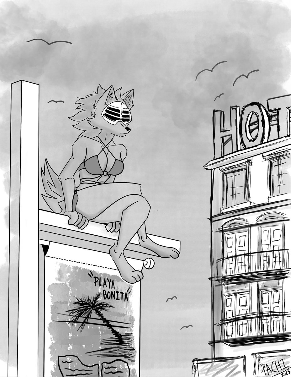 Nuevo dibujo para <a href="/JozuJozzu/">Jozzu</a>, espero que les guste a todos.
#furryartwork #furrygirl #furry