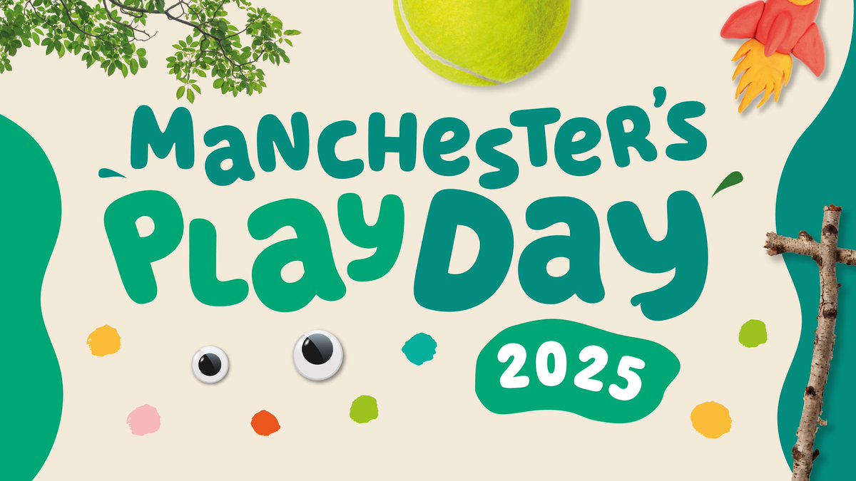 Any plans for tomorrow?

Get down to one of the FREE Manchester Play Day events and activities running on Wednesday 6 August 🚴🏻 🤹🏻‍♀️ 🎭 🏓 

Something for all ages, across the city

Find something fun near you and get involved orlo.uk/FREEActivities…

#ChildFriendlyMCR #PlayDay2025