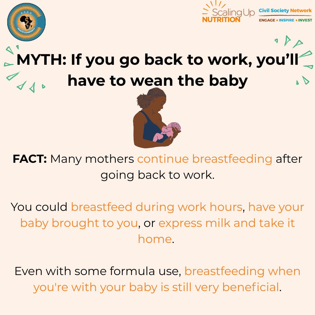 🤱Let’s separate fact from fiction.  

Thanks to <a href="/UNICEF/">UNICEF</a> for helping us tackle common #breastfeeding myths and share the facts every parent should know. 

This #WorldBreastfeedingWeek get informed and stay empowered!💪
 
#WBW2025 #BreastfeedingFacts #PrioritiseBreastfeeding