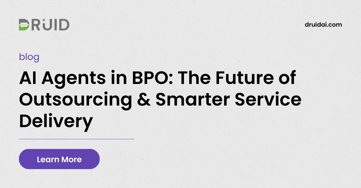 DruidPlatform's tweet image. 30–60% staff turnover. 50% of time lost to manual work. #BPOs can’t scale like this.

DRUID’s AI Agents handle HR, finance, IT &amp;amp; support, routing tickets, managing docs, triggering workflows. Always on.

Hit SLAs. Cut errors. Scale without hiring.

👇 Link in comments