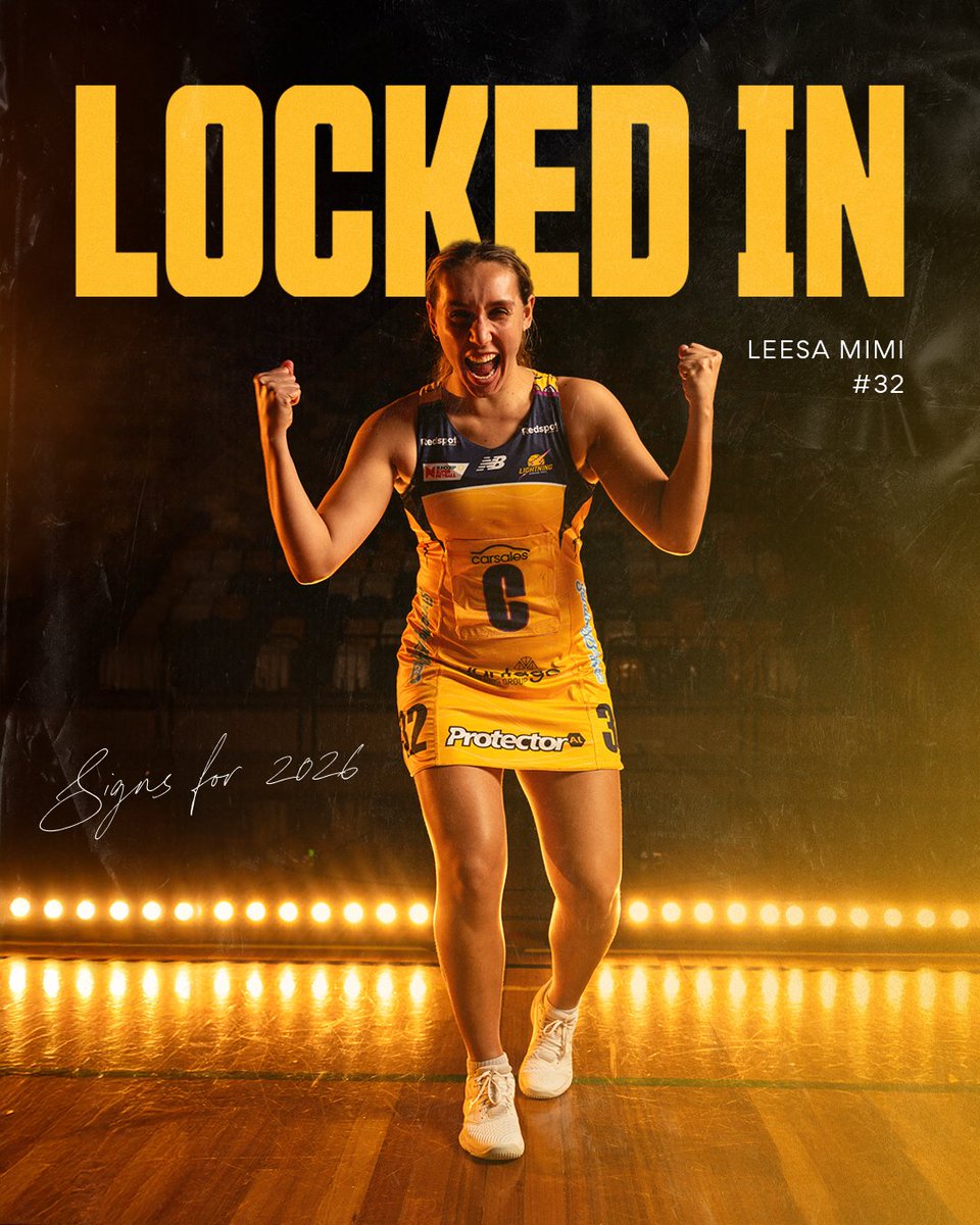 She’s high energy, the ultimate hype girl and she’s got speed to burn. 

We are thrilled to announce Leesa Mi Mi has re-signed with Lightning for 2026!

📰 Read more: bit.ly/3U9pYmi