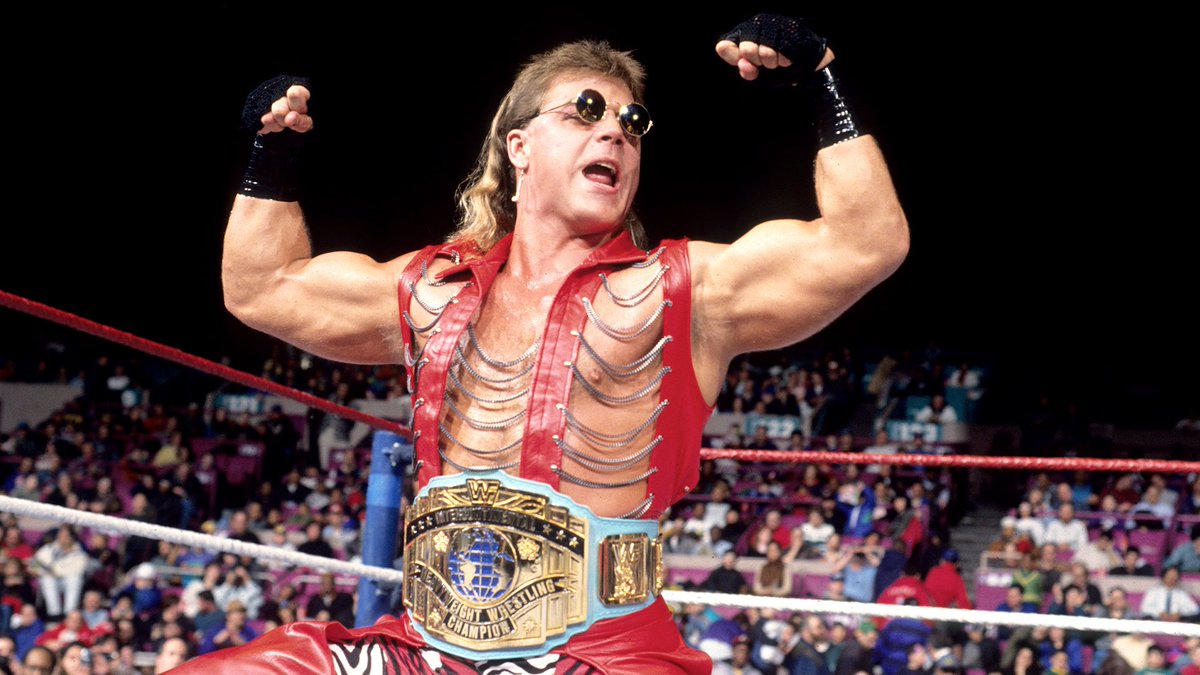 Hands off the merchandise! 💔 #WWF #WWE #Wrestling #ShawnMichaels