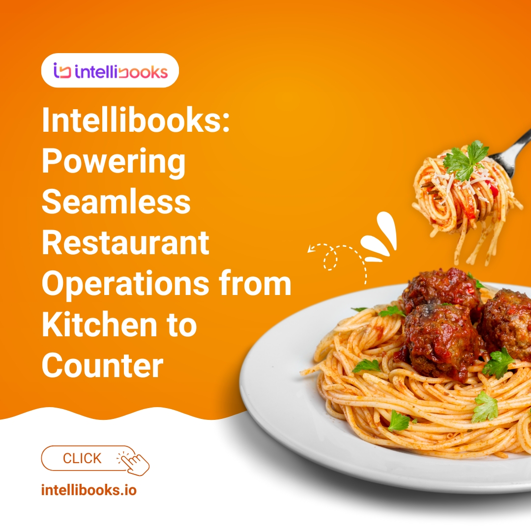 BooksIntelli's tweet image. Visit intellibooks.io for the ultimate restaurant management solution that simplifies operations, boosts profits, and delights customers. From lightning-fast billing to real-time inventory tracking, Intellibooks 

#RestaurantSuccess #POSsolutionss #Intellibooks