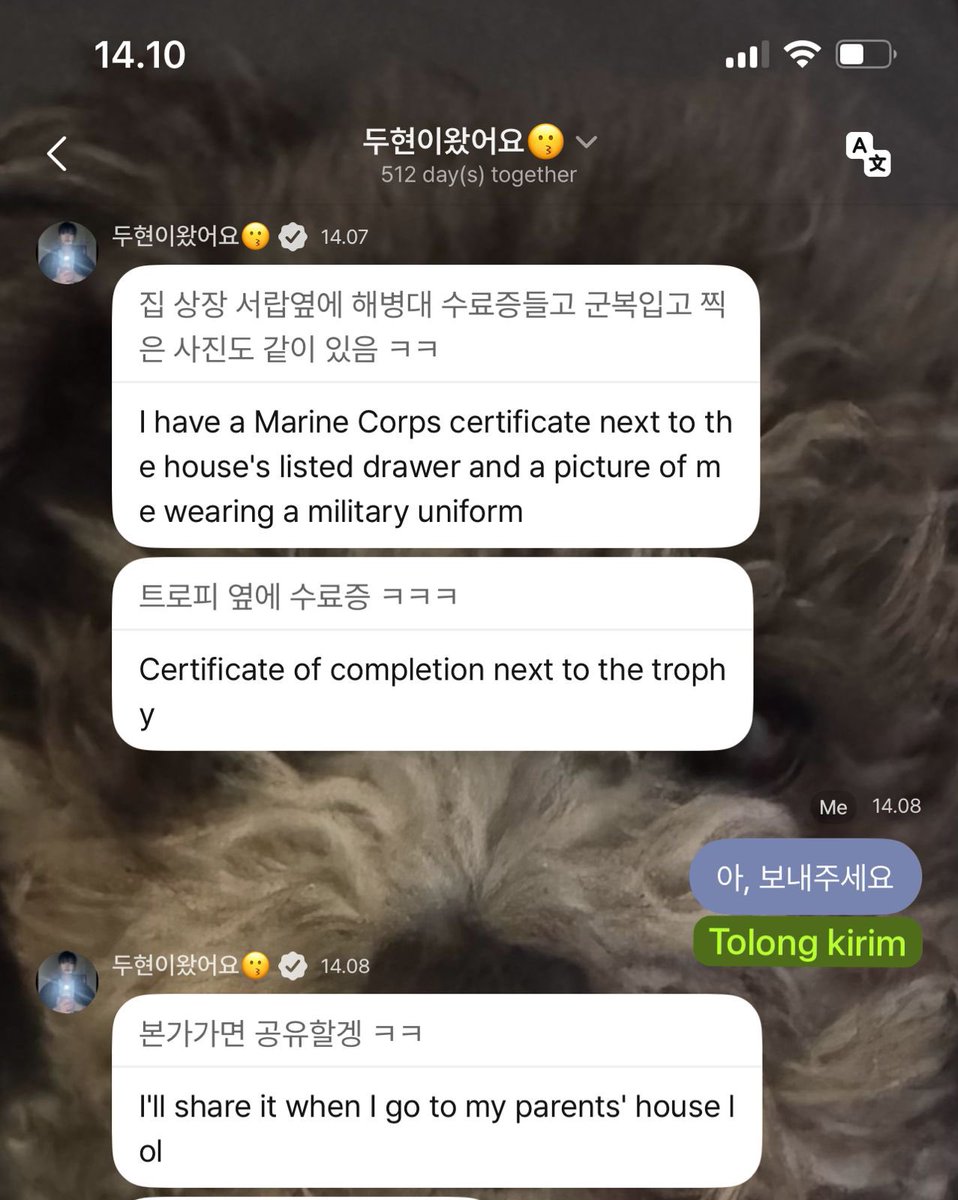 Bakal gmna akuuu kalauu dikirim foto Lex pake seragam marine corps?????? 😭😭😭😭😭😭
Duh ngebayanginnya aja ga sanggup 😭😭