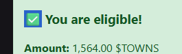 Gib me 0.3$ per $TOWNS and i'm happy

S/o <a href="/townsxyz/">Towns App</a>