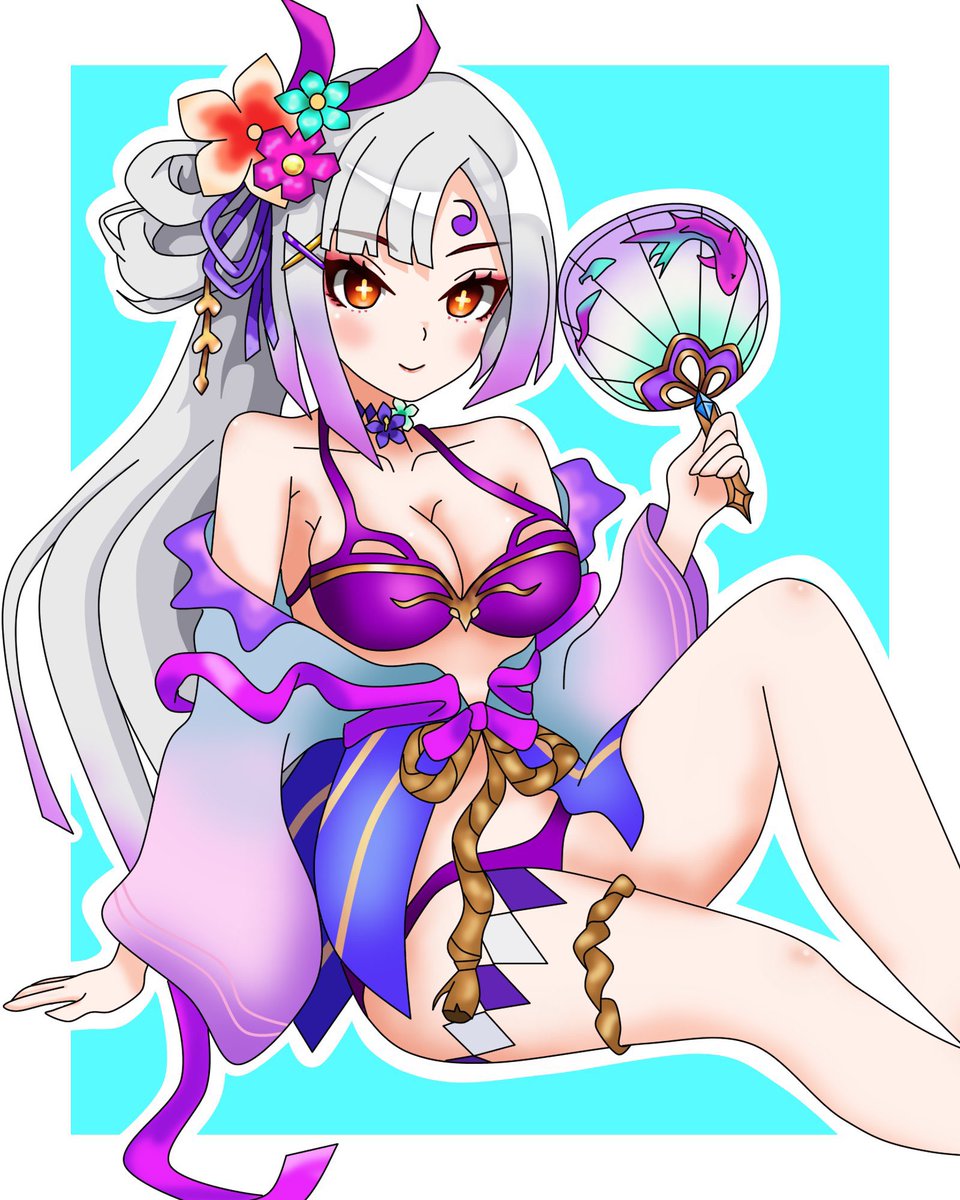 水着変幻　道満
 #サマナーズウォー
